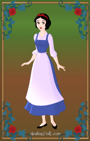  Snow white as Belle