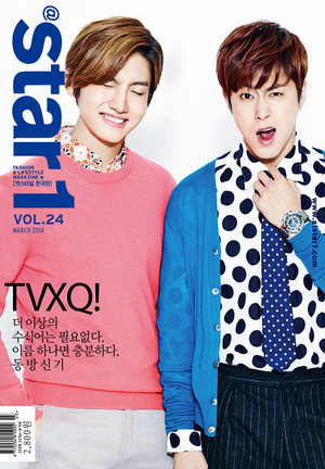  TVXQ for “Star1”