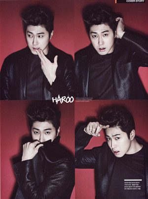  Yunho for 'Arena Homme '