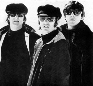 John Lennon, Ringo Starr and Paul McCartney