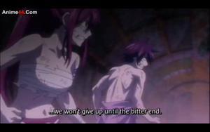  grey and erza nd they r ready 4 a fight pic2