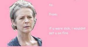 Walking Dead Valentine (Carol)