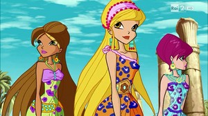  Flora, Stella, Tecna~ Season Six Egyptian Gowns