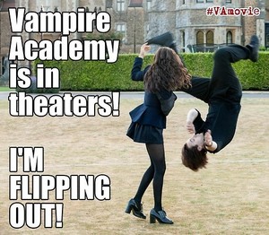  Go see Vampire Academy!