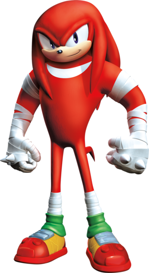  Knuckles the echidna in Sonic Boom