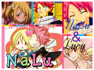  natsu and lucy <3