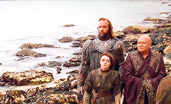  Arya Stark (with Varys and The Hound)