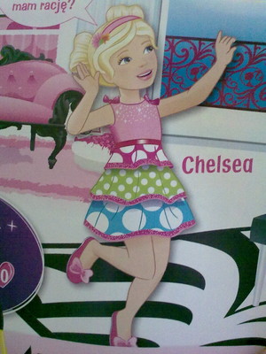  Chelsea in Barbie's Studio