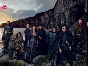  Bran Stark, Hodor, Arya and The Hound, Sansa, Varys and Littlfinger, Sam, Jon and Ygritte