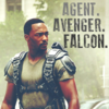  Agent. Avenger. Falcon.