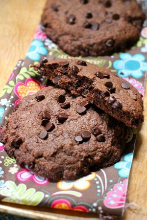  Chocolate cookies, biskut