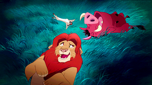 Disney Screencaps (Simba,Timon,Pumba}