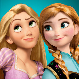 Anna and Rapunzel 