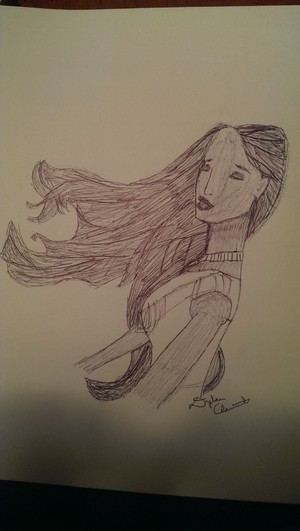  Pocahontas Drawing