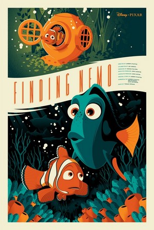  Finding Nemo por Tom Whalen