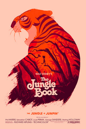 The Jungle Book by Olly Moss