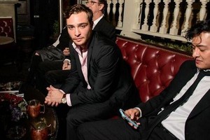  Ed Westwick at Vanity Fair Young Hollywood Party, Feb 25,2014