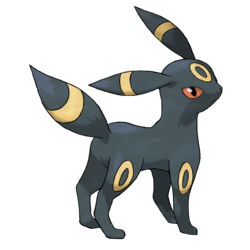  Umbreon , the moonlight pokemon