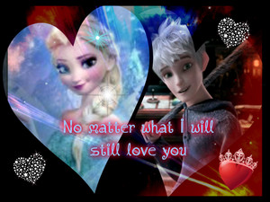  Jack frost and Elsa No matter what