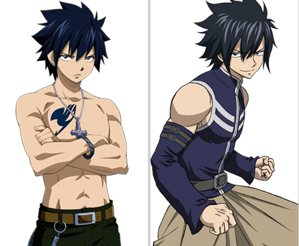 Fairy Tail characters: New anime design.