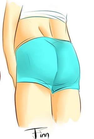  finn's sexy butt