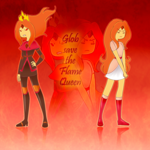  glob save the flame クイーン