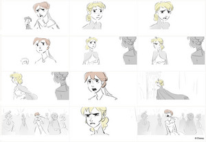  アナと雪の女王 Storyboard