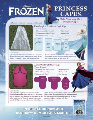  Frozen Princess Capes