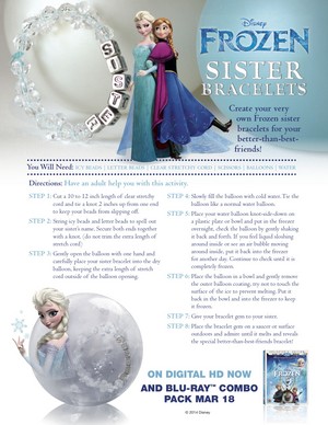  Frozen Sister Bracelets