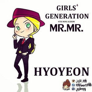  Hyoyeon ~ Mr.Mr চিবি
