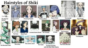  "Hairstyles of Shiki"