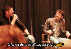  Jensen & Misha + Buddy/Friend
