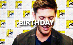  Happy 36th Birthday Jensen!
