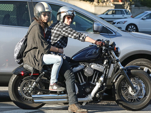  Josh Hutcherson and Claudia Traisac around town (February 23) in Los Angeles