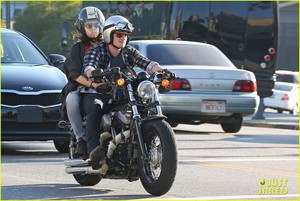  Josh Hutcherson and Claudia Traisac around town (February 23) in Los Angeles