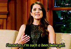 Julie Gonzalo on the Late Late Show