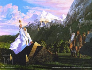  The Oathtaking of Cirion and Eorl por Ted Nasmith
