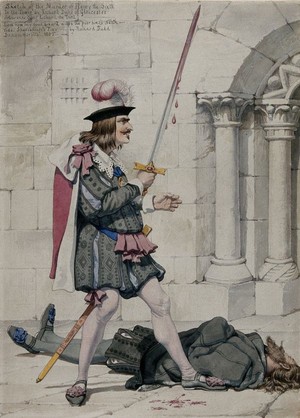  The Murder of Henry the Sixth in the Tower by Richard Duke of Gloucester, 1853 ~ Richard Dadd