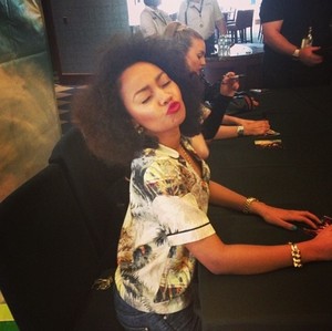  Leigh - Anne yesterday at M&G