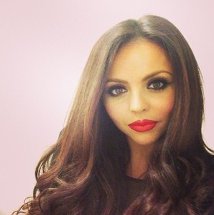 Jesy last night before the show