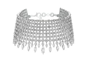  Diamond Choker ожерелье