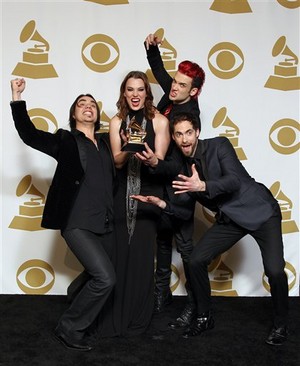  Halestorm on Grammy Awards 2013