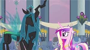  Queen Chrystalis and Cadence