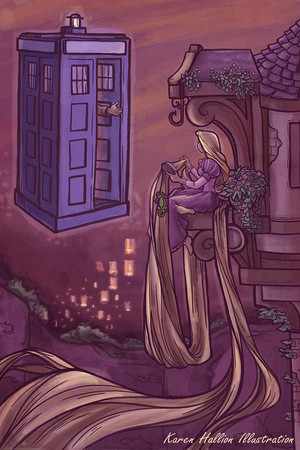 rapunzel and dr. who