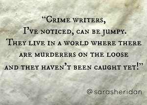 Crime Writers Quote