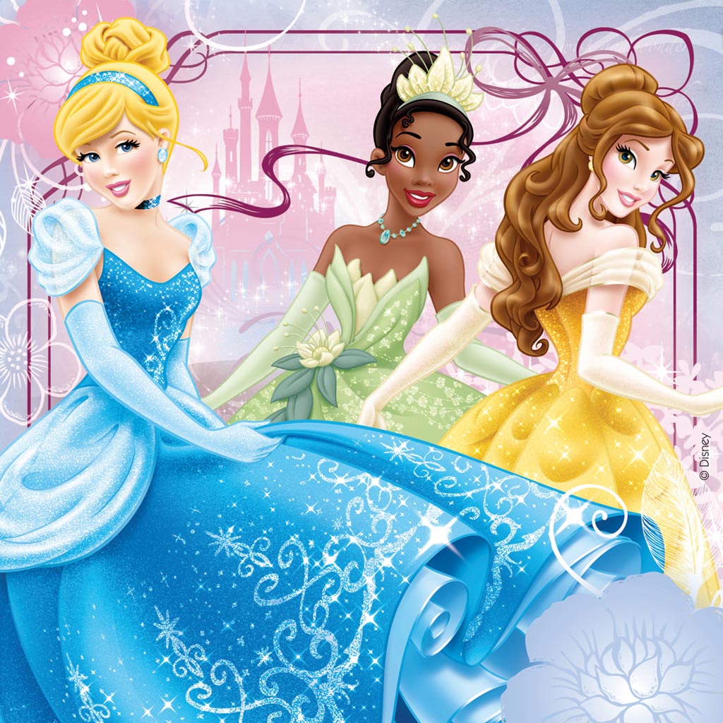 Cinderella,Belle,Tiana