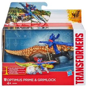 Transformers 4 Dino Sparkers Optimus Prime and Grimlock