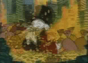  Scrooge McDuck and Money gif