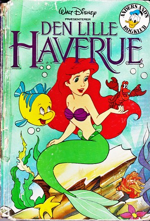  Walt disney Book Covers - The Little Mermaid (Danish Edition)