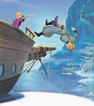  Walt Disney Book larawan - Princess Anna & Prince Hans Westerguard